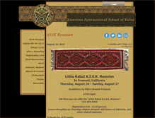 Tablet Screenshot of aiskreunion.com